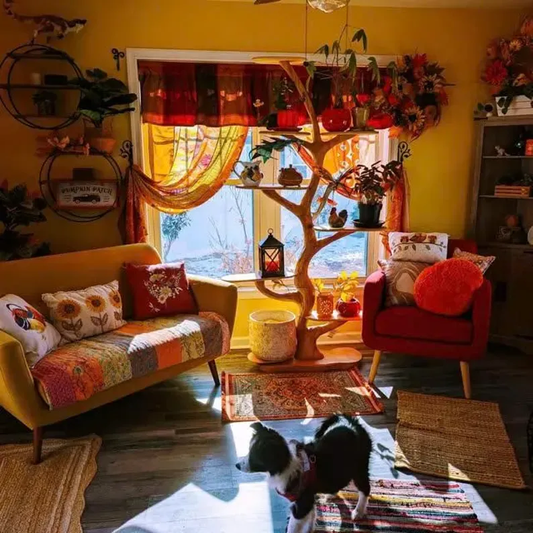 Rustic Nature Solid Wood Tree Tower