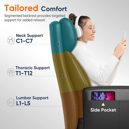 Office Criss Cross Chair with Footrest, Big and Tall Executive Chair w/ armrest