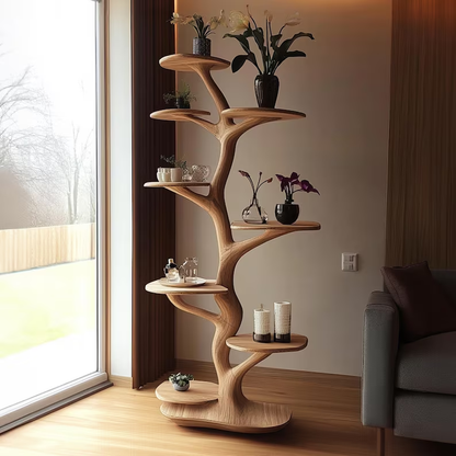 Rustic Nature Solid Wood Tree Tower