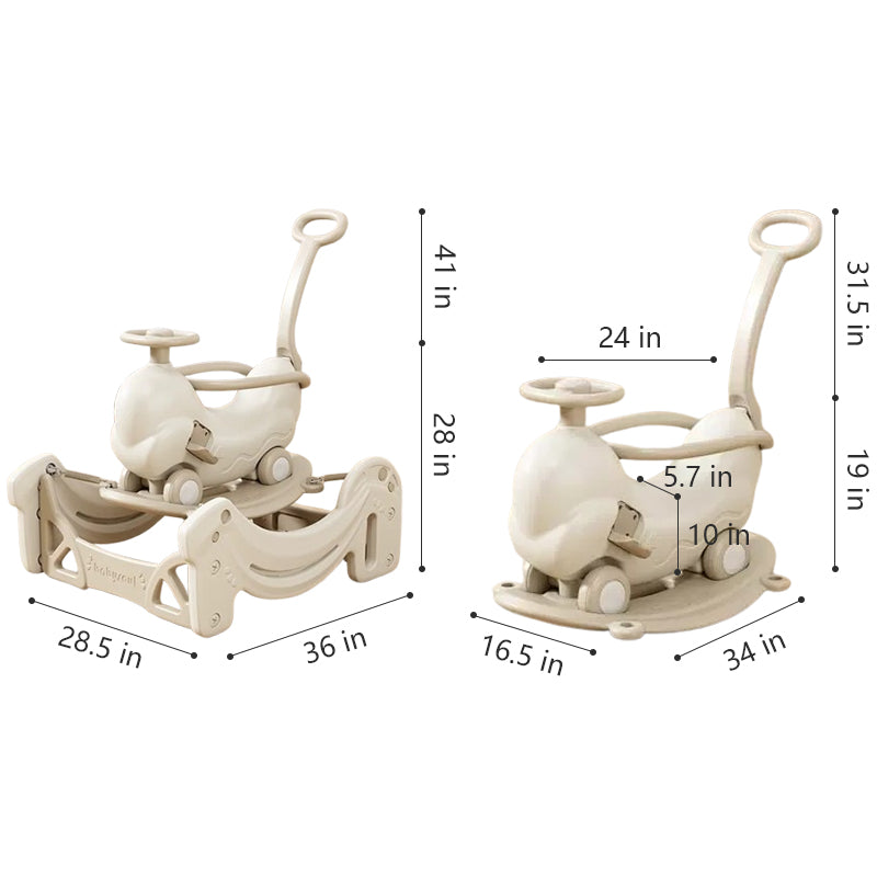 Children's rocking horse toys